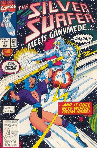 Silver Surfer #81 [Direct]-Very Good (3.5 – 5)