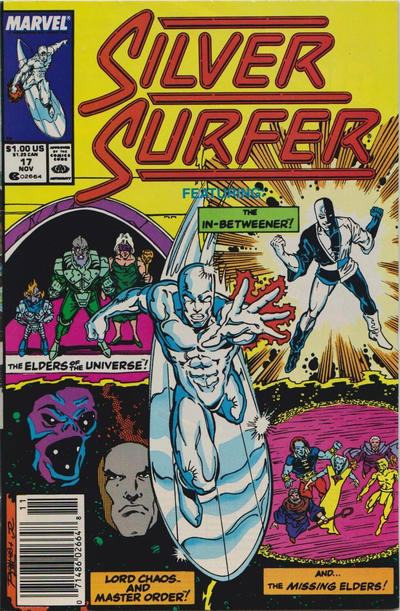 Silver Surfer #17 [Newsstand]-Fine (5.5 – 7)