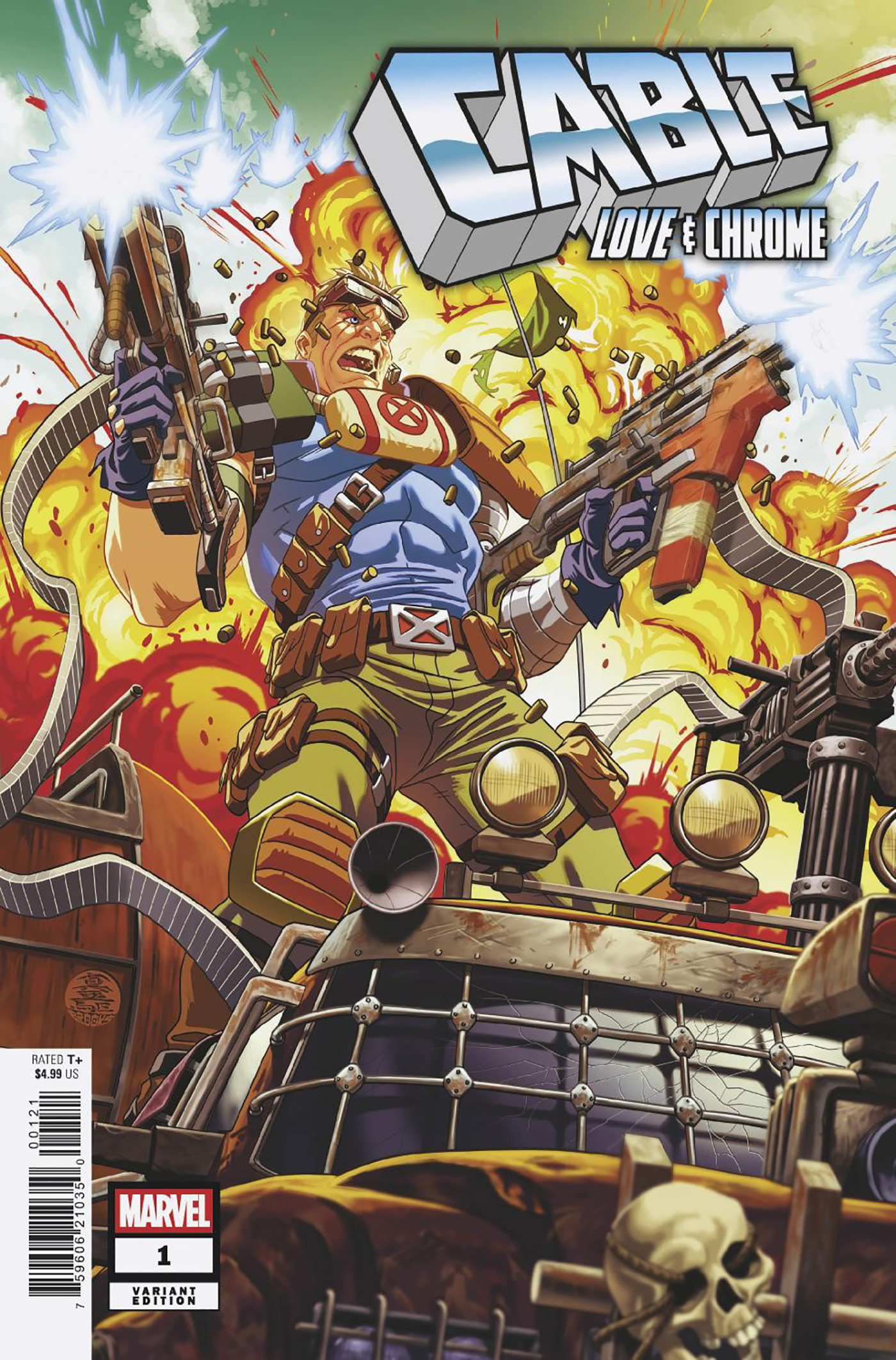 Cable Love and Chrome #1 Mark Brooks Variant