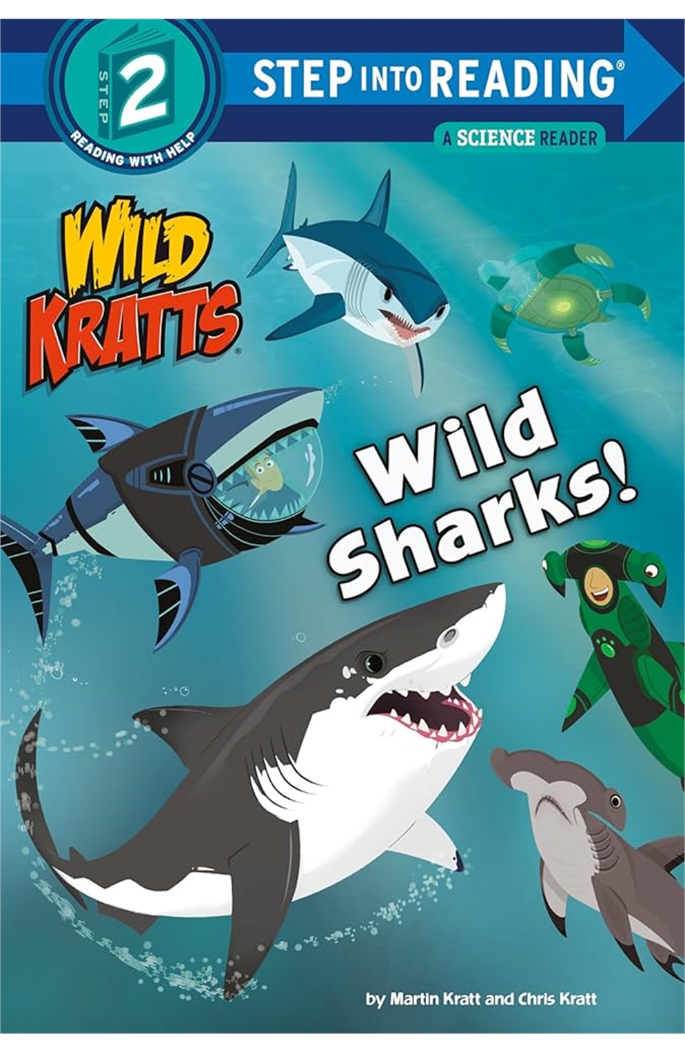 Step Into Reading Level 2 Wild Kratts Wild Sharks!