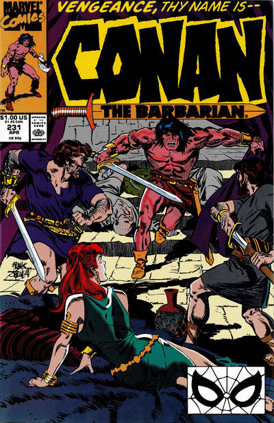 Conan The Barbarian #231 [Direct]-Fine (5.5 – 7)