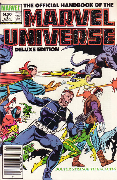 The Official Handbook of The Marvel Universe Deluxe Edition #4