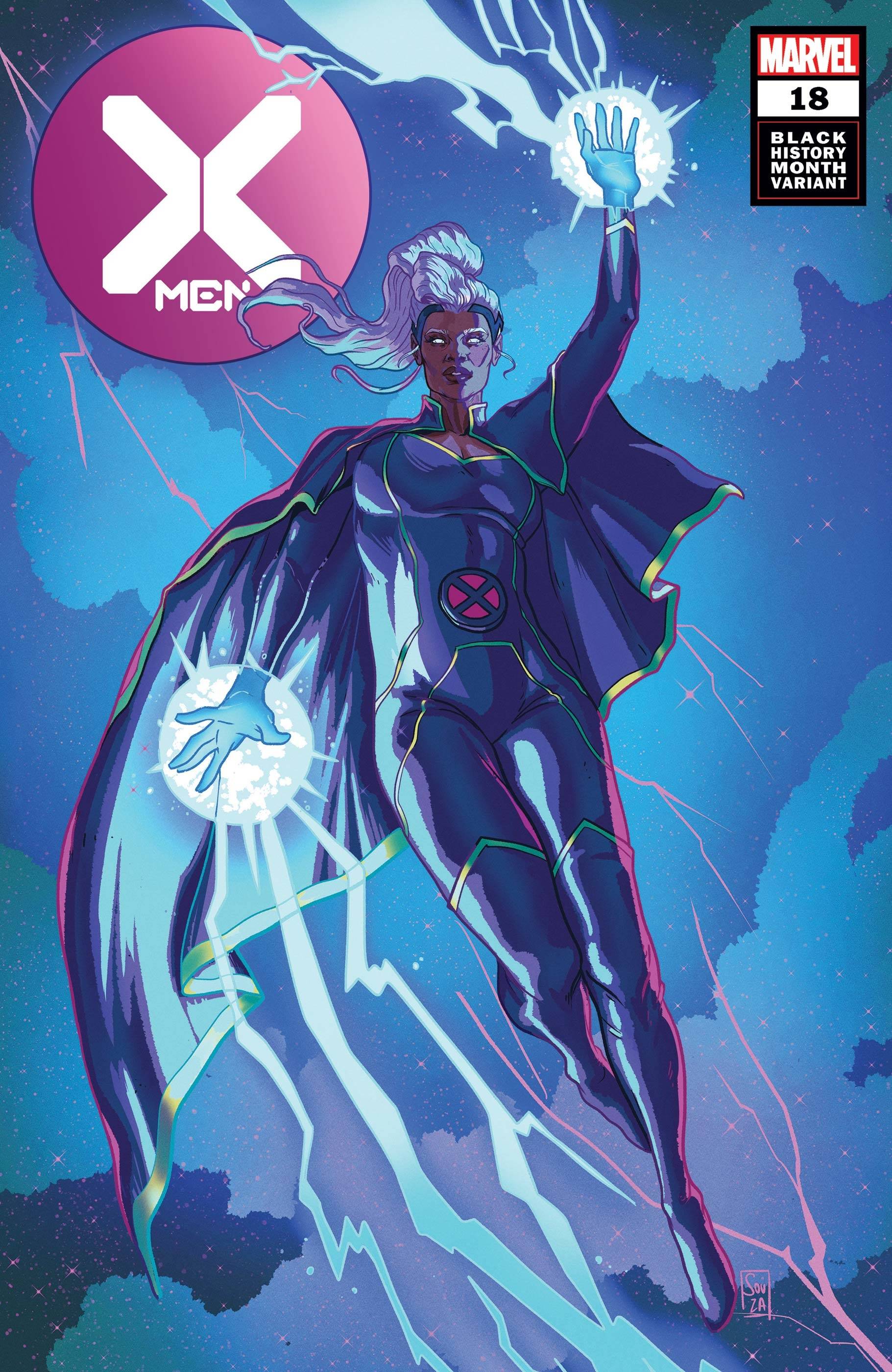 X-Men #18 Souza Storm Black History Month Variant (2019)