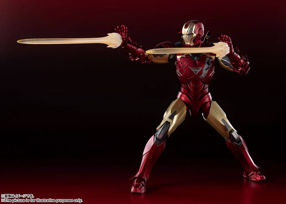 Avengers S.H. Figuarts Action Figure Iron Man Mark 6 (Battle of New York Edition)