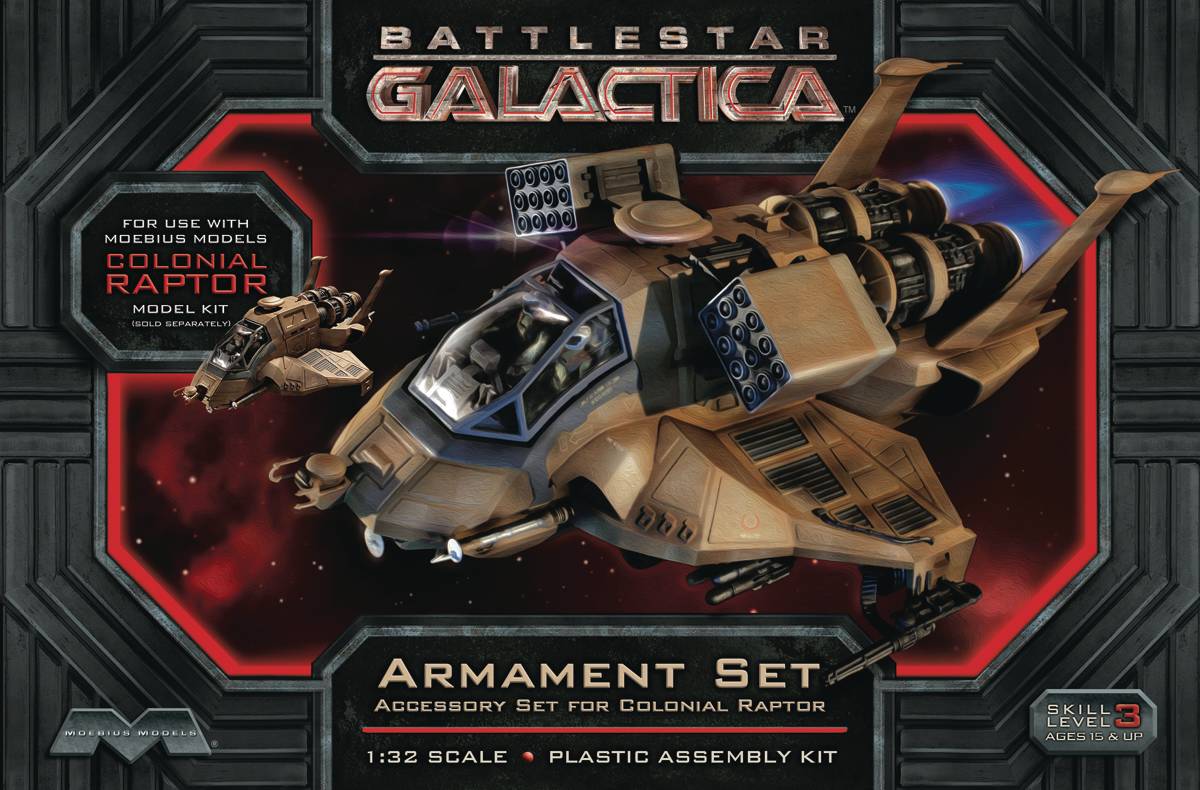 Battlestar Galactica Raptor 1/32 Scale Armament Kit