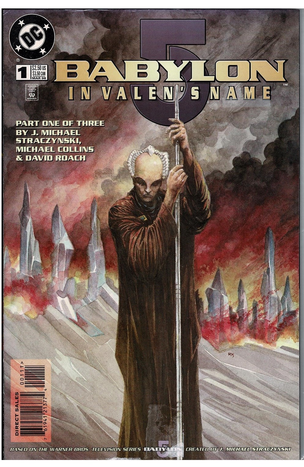 Babylon 5 : In Valen's Name #1-3  Comic Pack