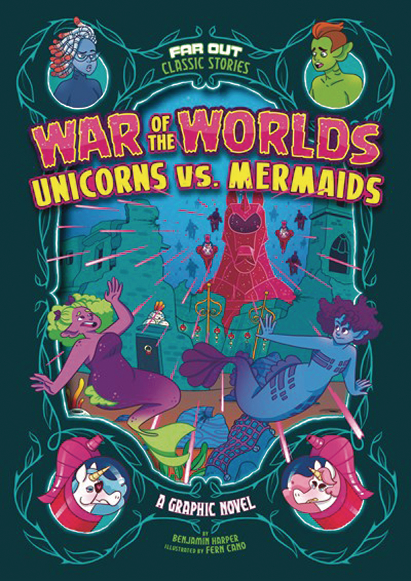 Far Out Classics War of Worlds Unicorns Vs. Mermaids