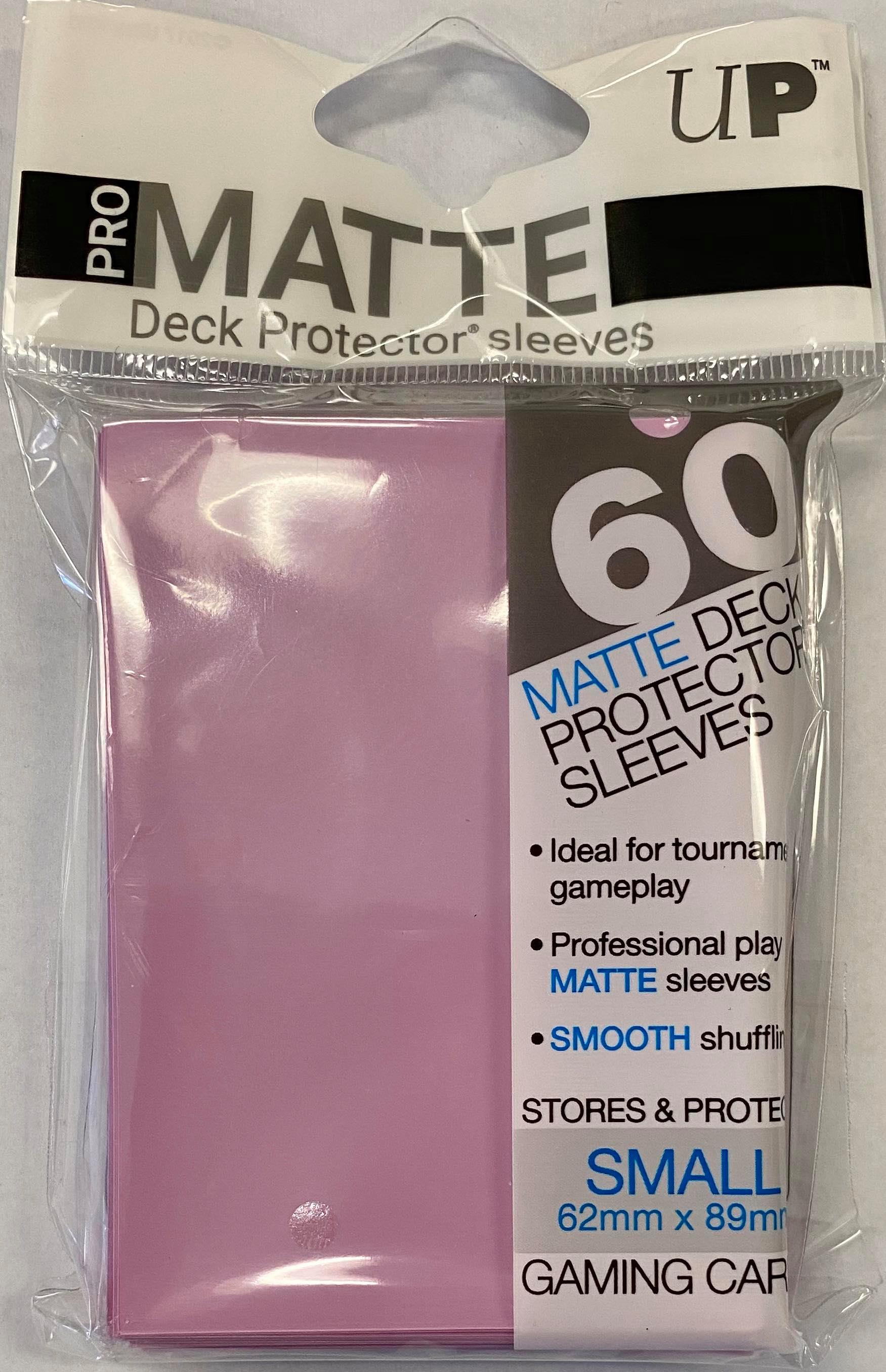 Ultra PRO Deck Protector Sleeves - Pro-Matte Small Pink (60ct)