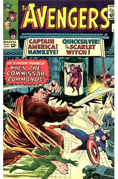 Avengers Volume 1 (1963) #18 1st Commissar