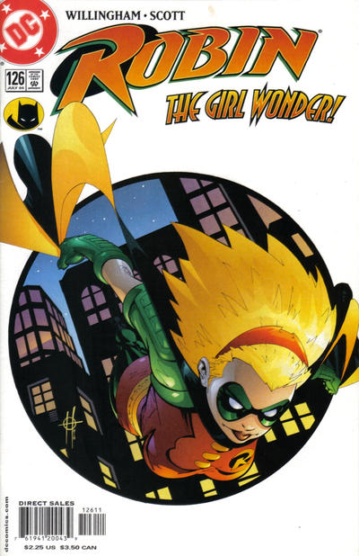 Robin #126 [Direct Sales]-Fine (5.5 – 7) Stephanie Brown Becomes Robin, Formerly Spoiler