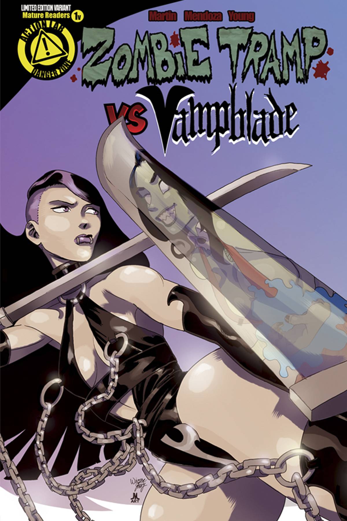 Zombie Tramp Vs Vampblade #1 Vampblade Variant