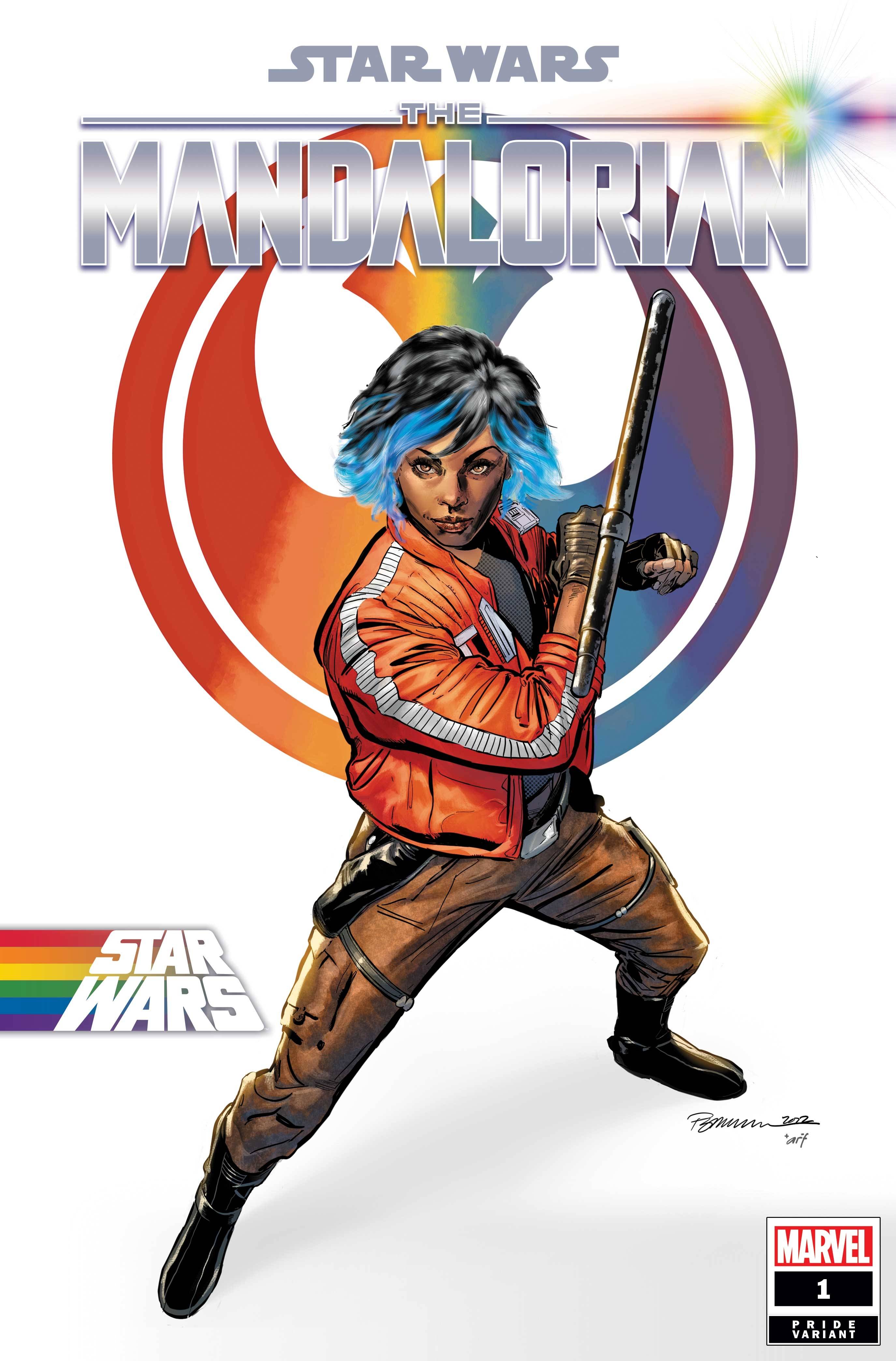 Star Wars: The Mandalorian Season 1 #1 Jimenez Pride Variant