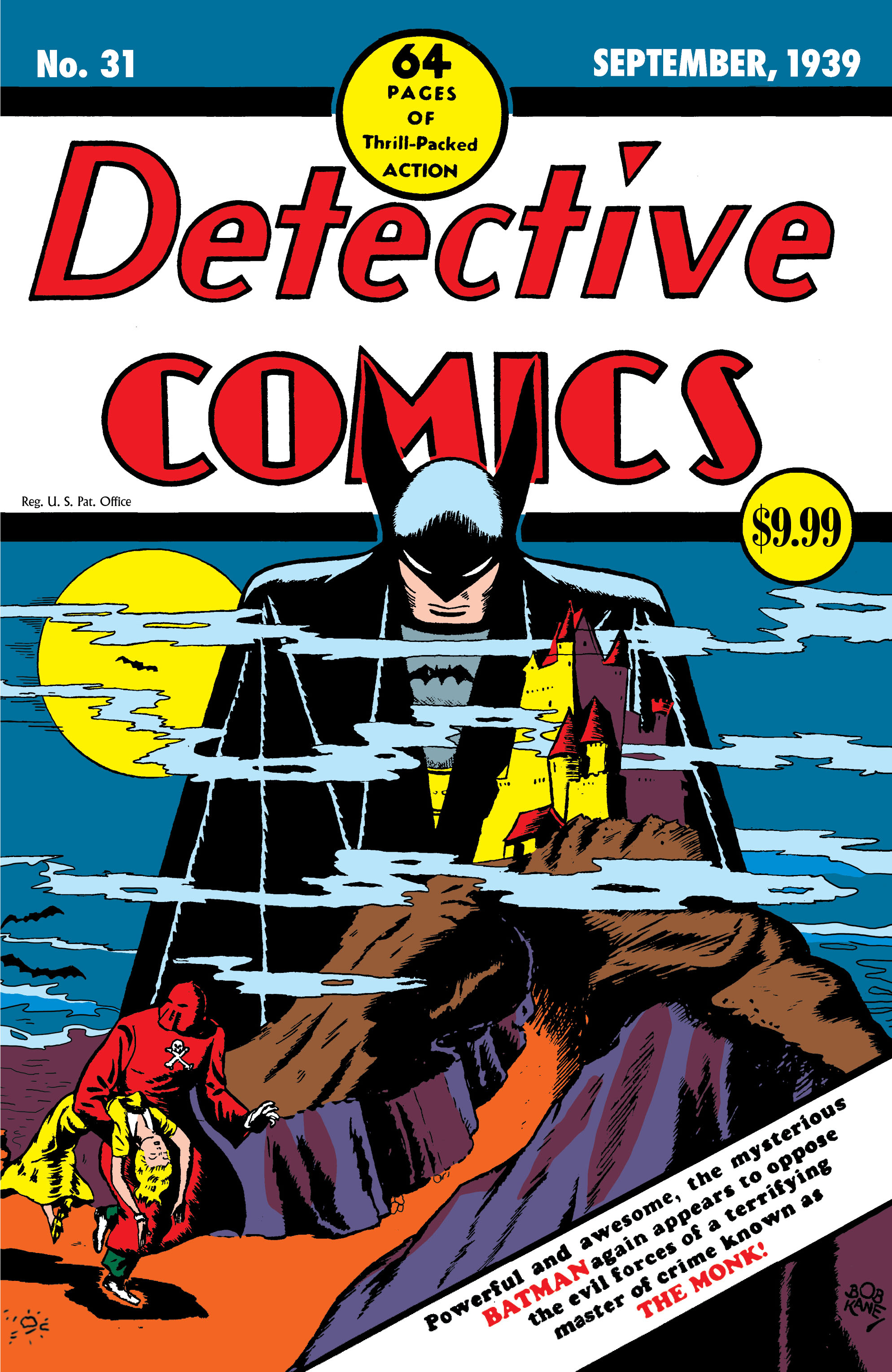 Detective Comics Facsimile #31 Cover B Bob Kane Foil Variant