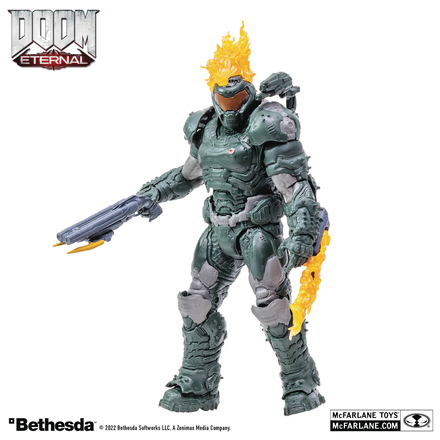 Doom Doom Slayer Ember Skin 7 Inch Action Figure Case