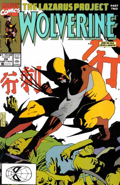 Wolverine #28 [Direct](1988)-Very Fine (7.5 – 9)