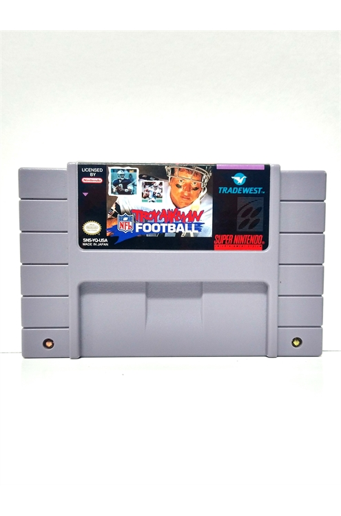 Super Nintendo Snes Nfl Troy Aikman Football Cartridge Only (Good)