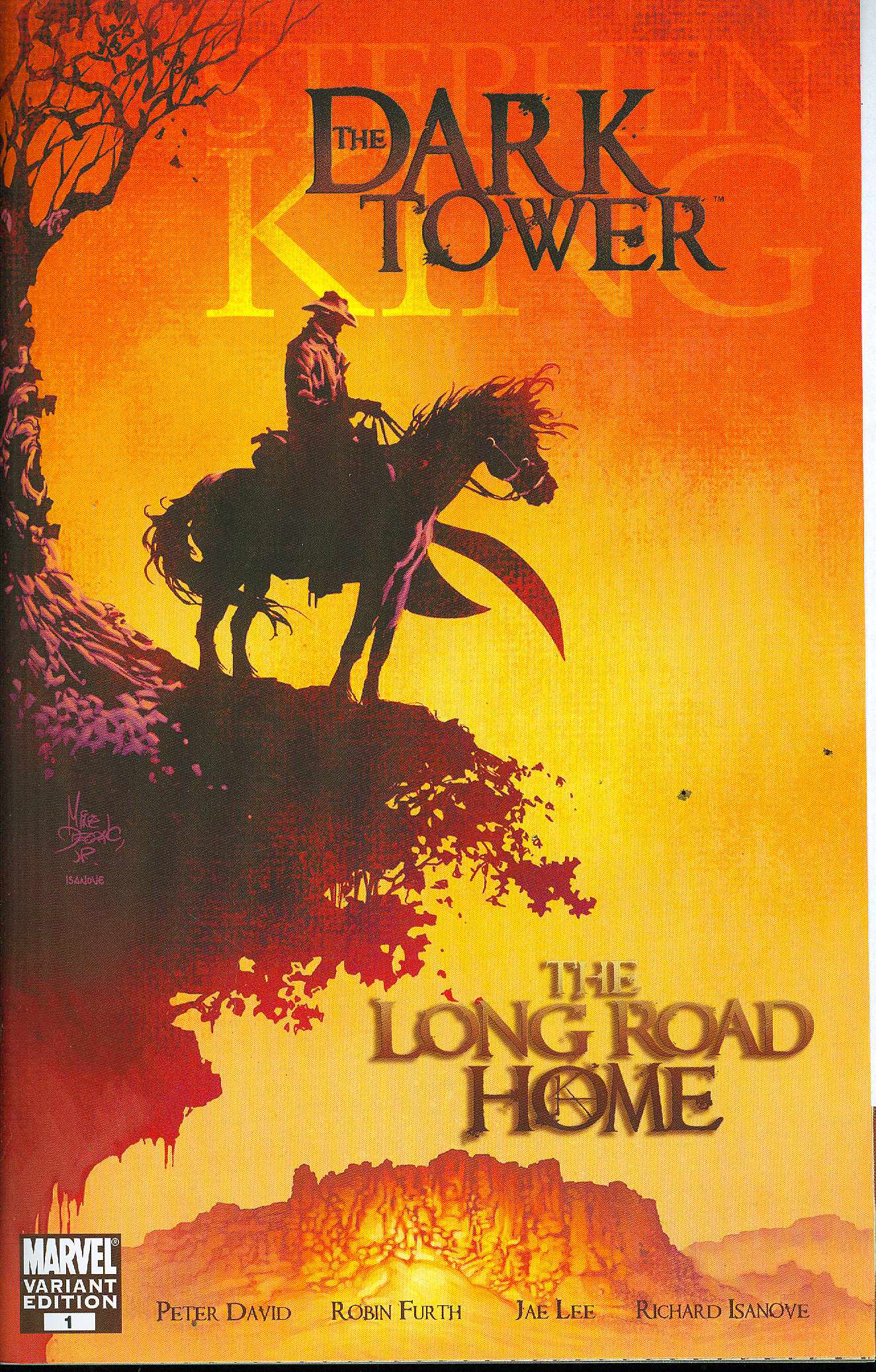Dark Tower The Long Road Home #1 (Variant) (2008)