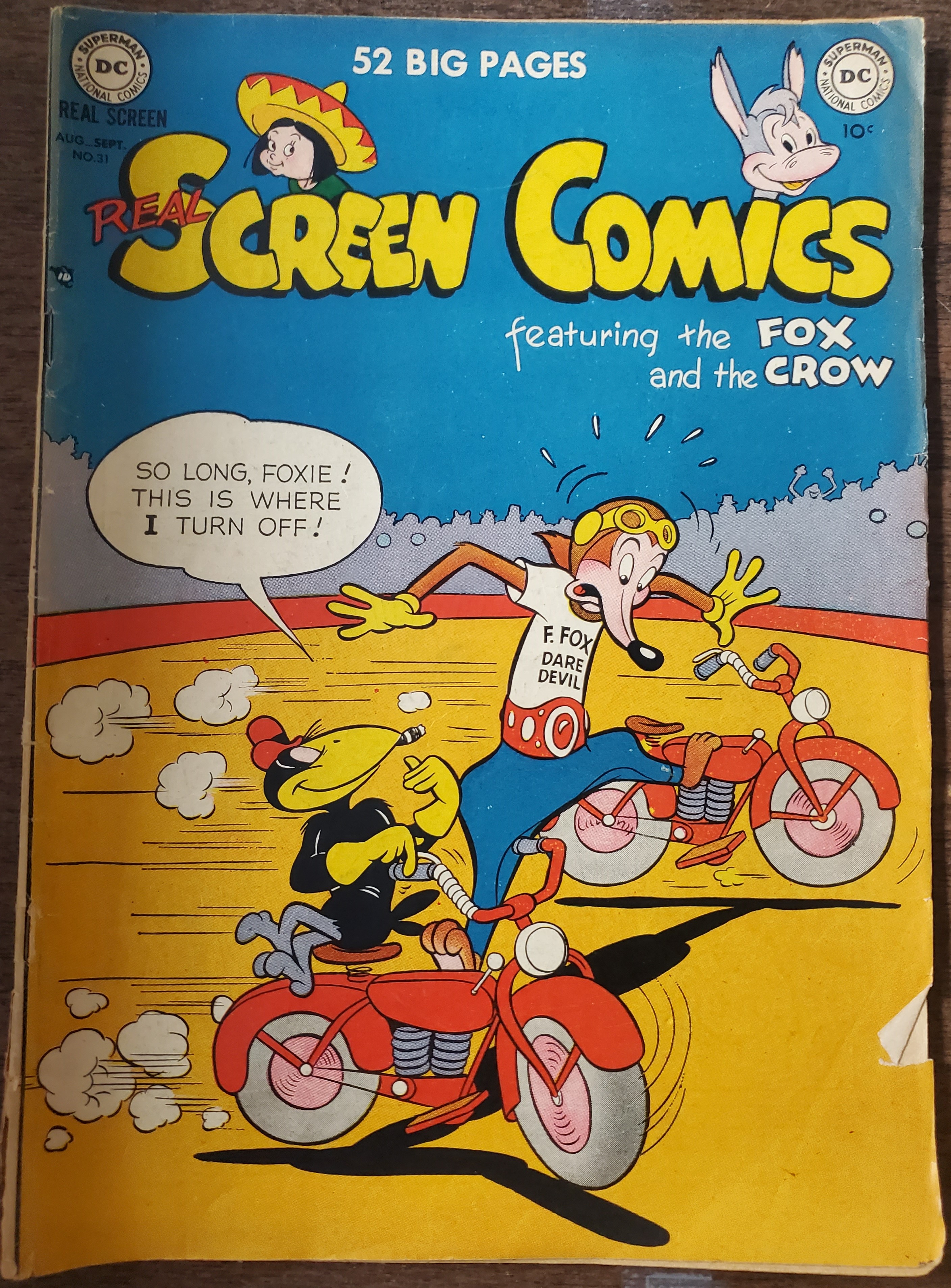 Real Screen Comics #31(1945)- G/Vg 3.0