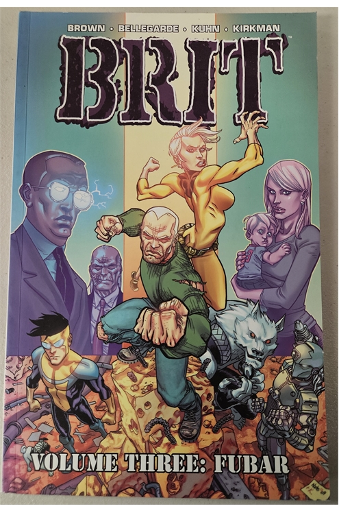 Brit Volume 3 Fubar Graphic Novel (Image 2009) Used - Like New