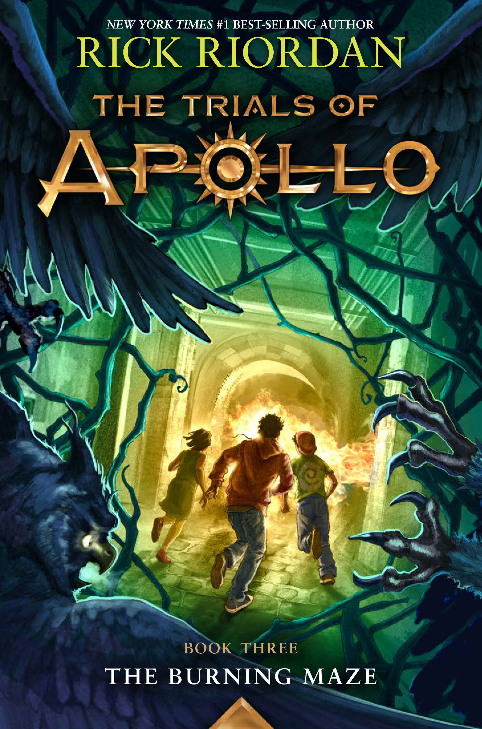 Burning Maze, The-Trials Of Apollo, The Book Three (Hardcover Book)