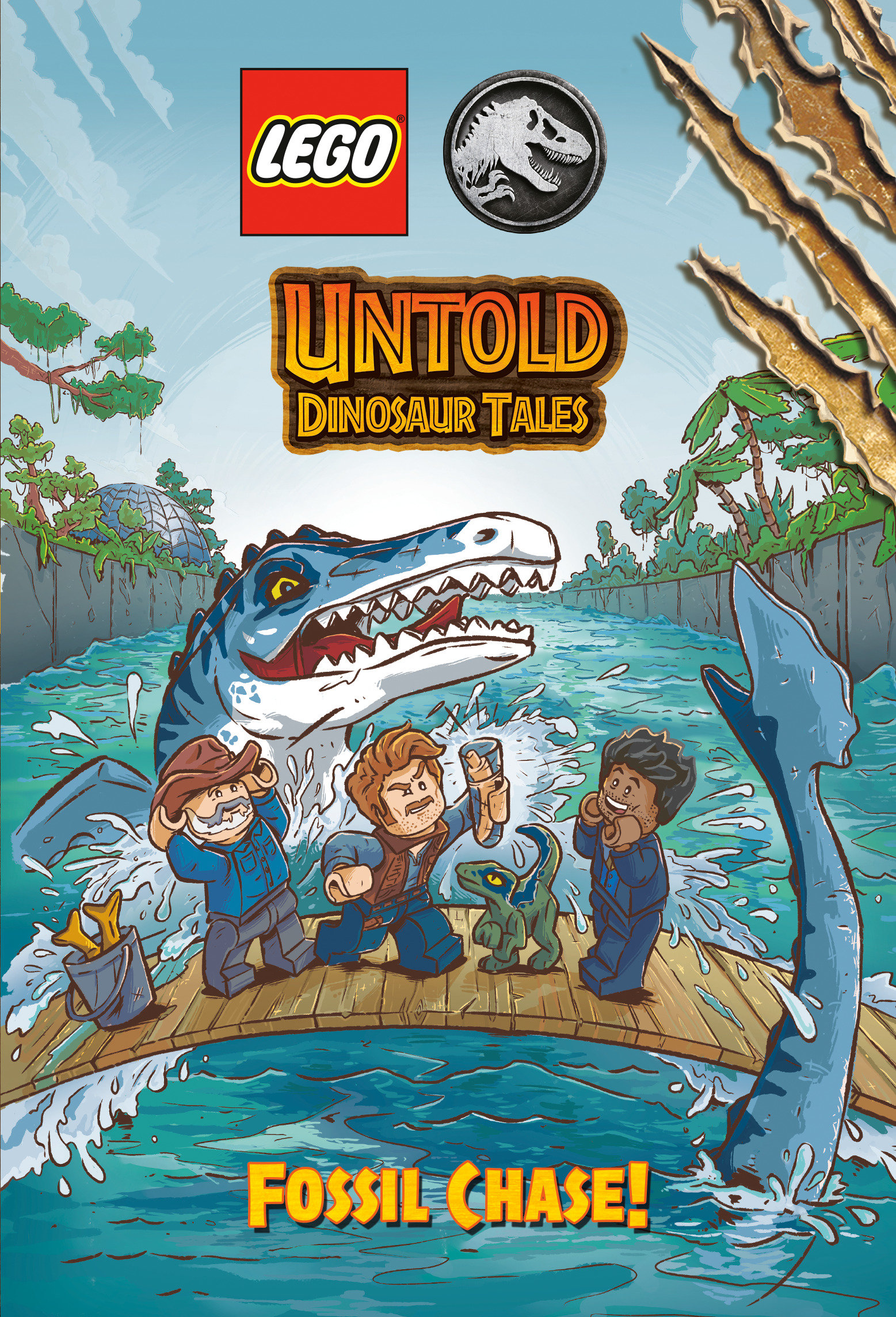 Untold Dinosaur Tales #3 Fossil Chase! (Lego Jurassic World)
