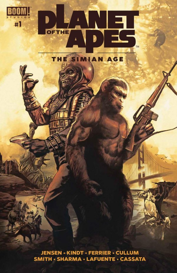 Planet of Apes Simian Age #1 Main