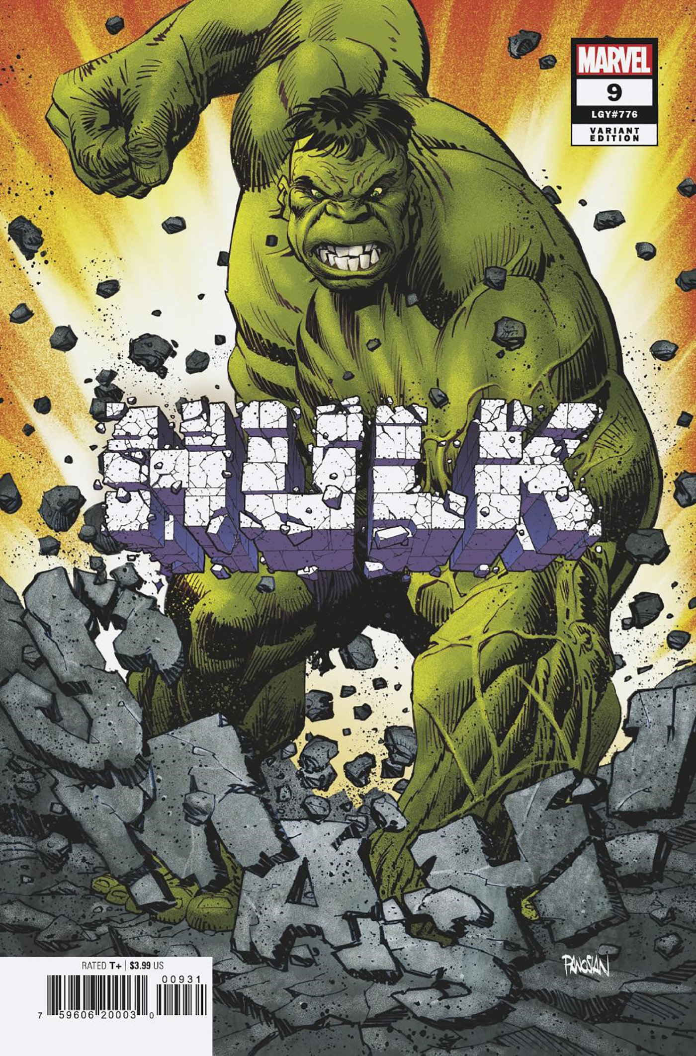 Hulk #9 Panosian Variant (2022)