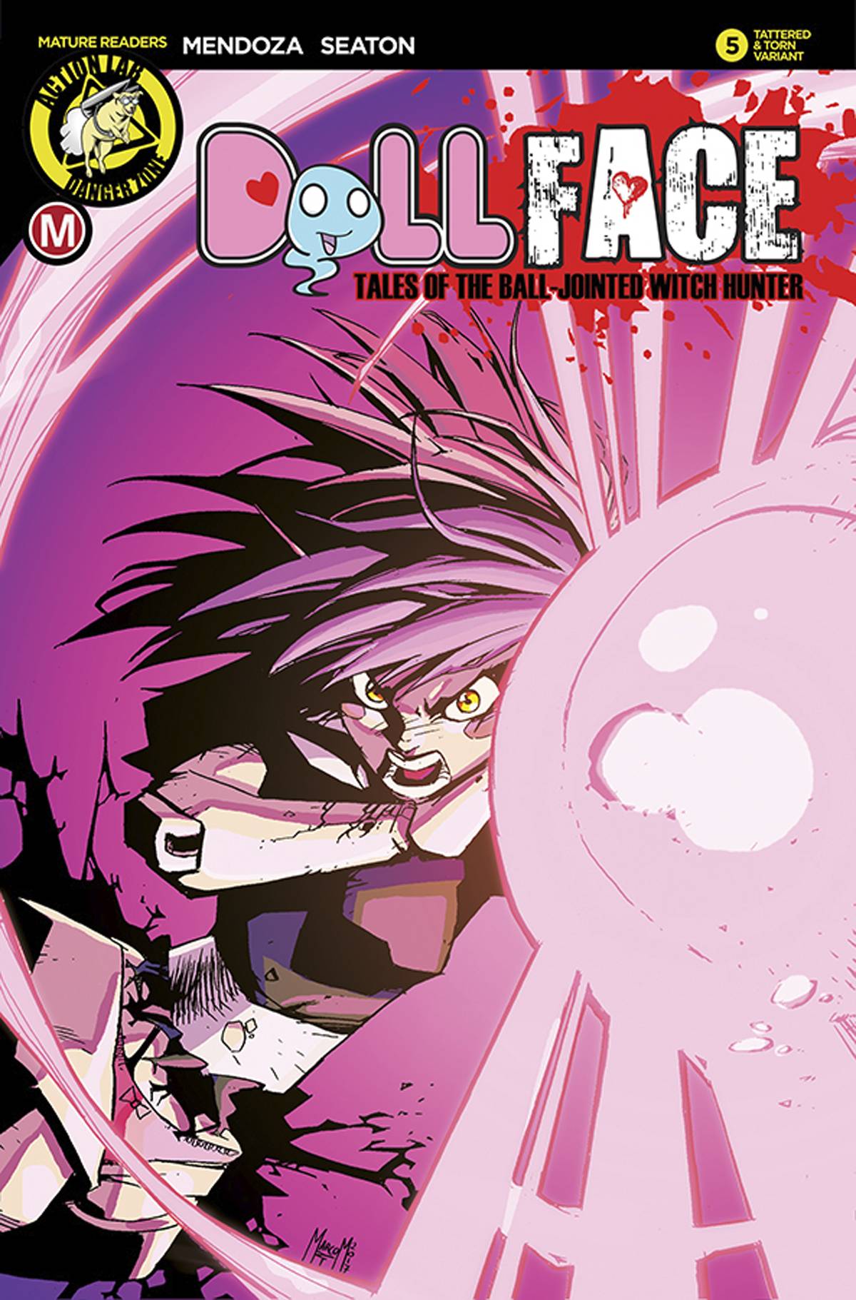 Dollface #6 Cover D Maccagni Pin Up Tattered & Torn
