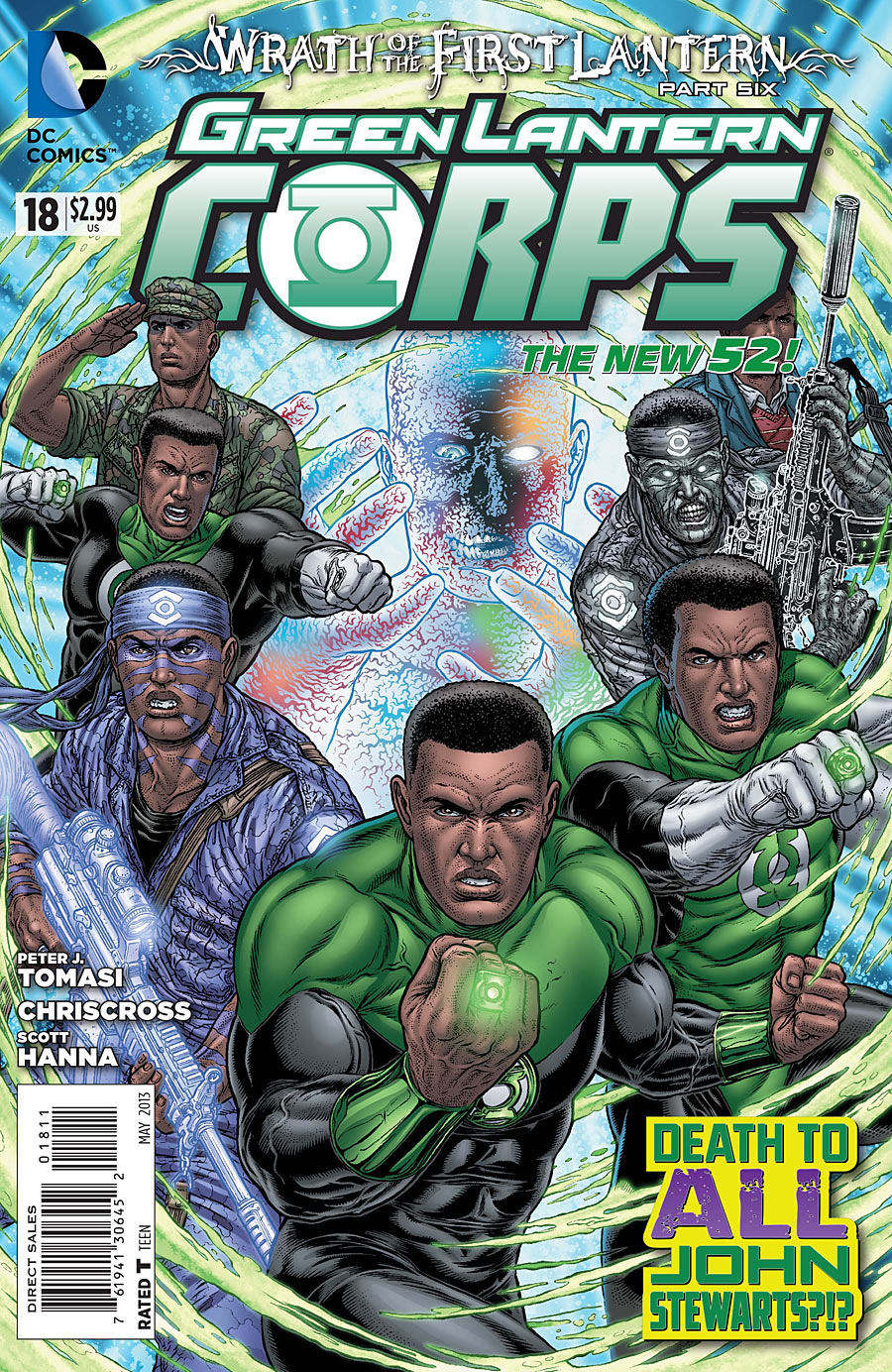 Green Lantern Corps #18 (Wrath) (2011)