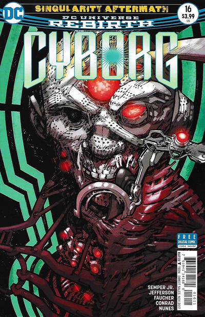 Cyborg #16 [Carlos D'anda Variant Cover]-Near Mint (9.2 - 9.8)