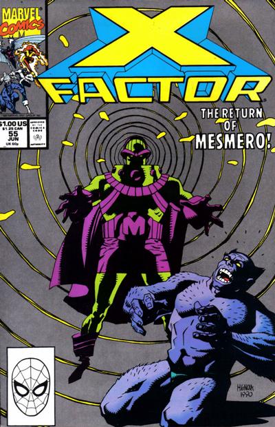 X-Factor #55 [Direct]-Very Fine (7.5 – 9) [Peter David's First X-Work]