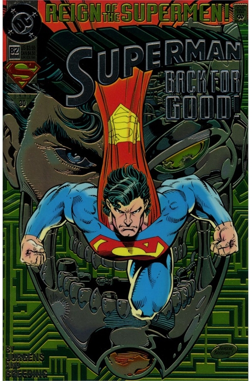 Superman #82 [Deluxe Edition - Direct] - Vf