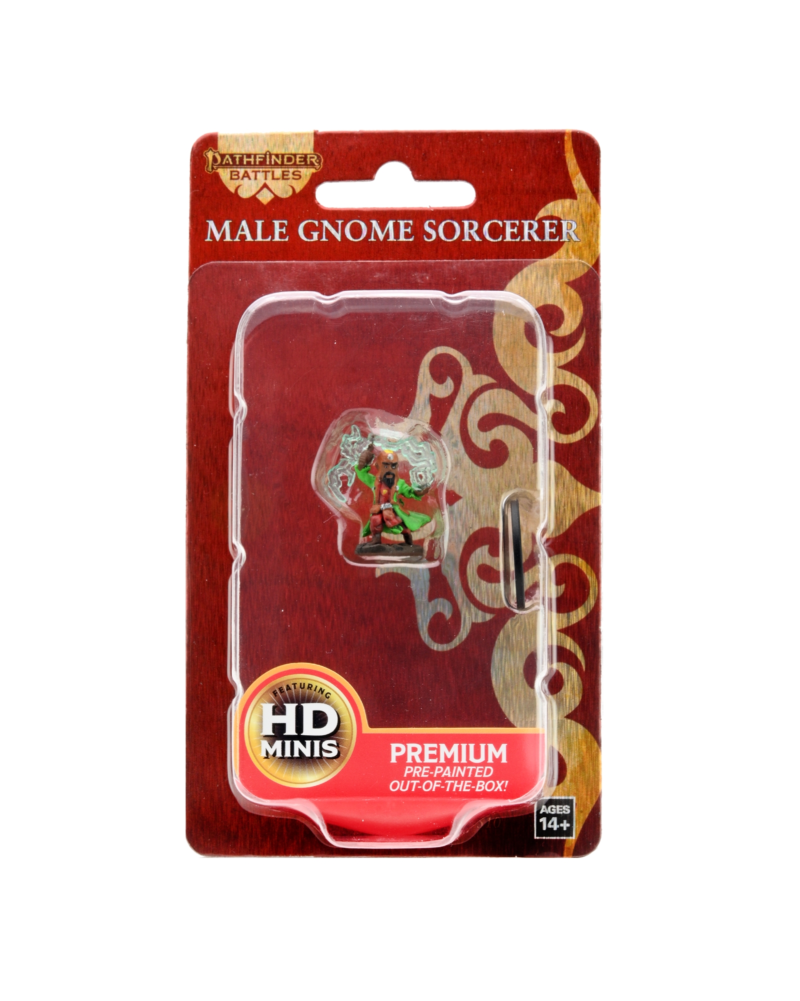 Pathfinder Battles Gnome Sorcerer Male Premium Painted Figure