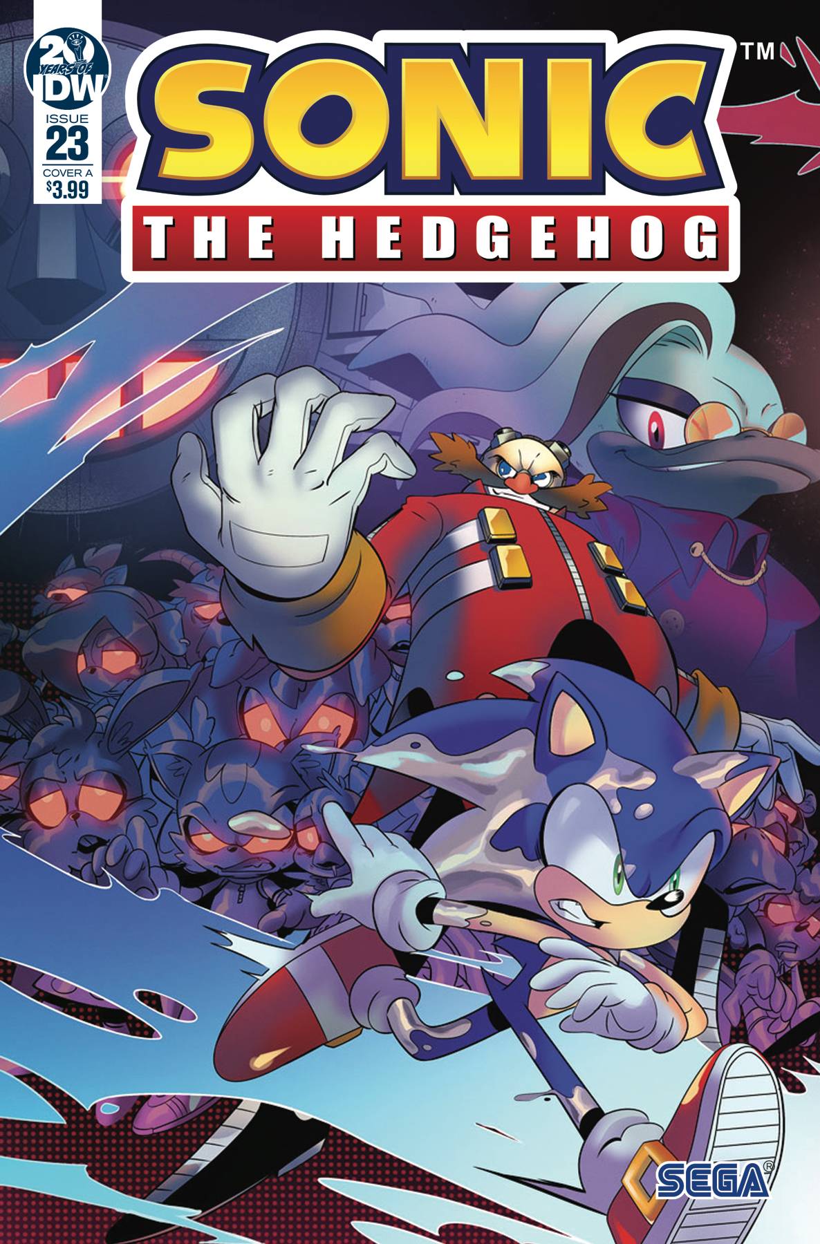 Sonic the Hedgehog #23 Cover A Tramontano