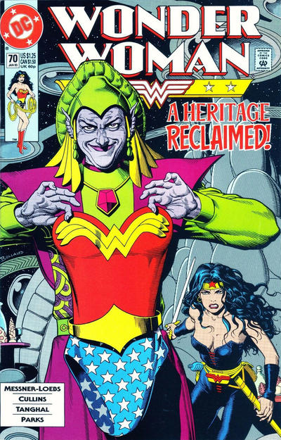 Wonder Woman #70 [Direct]-Very Fine (7.5 – 9) Brian Bolland Cover