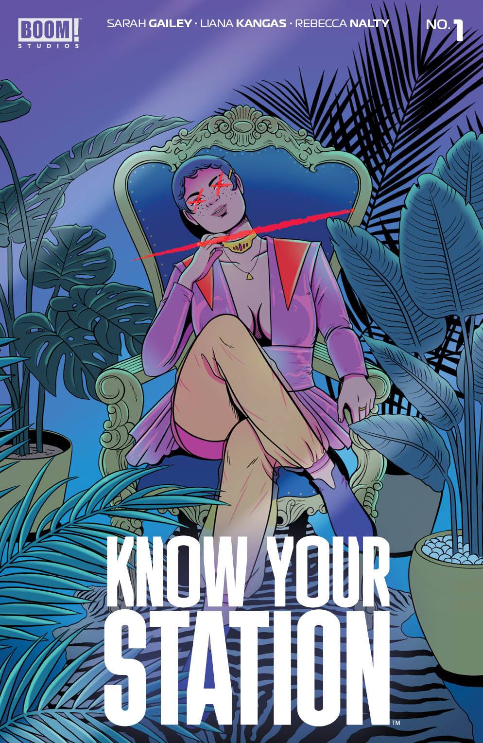 Know Your Station #1 Cover I Bg Variant Woodall (Mature) (Of 5)