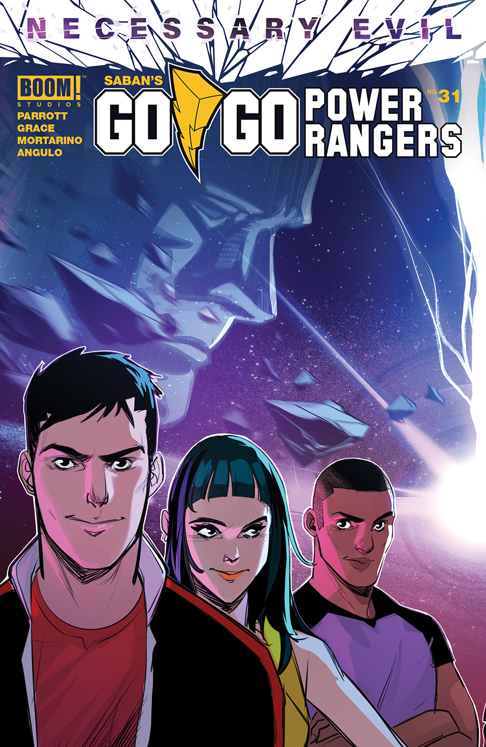 Go Go Power Rangers #31 Cover A Carlini Connecting