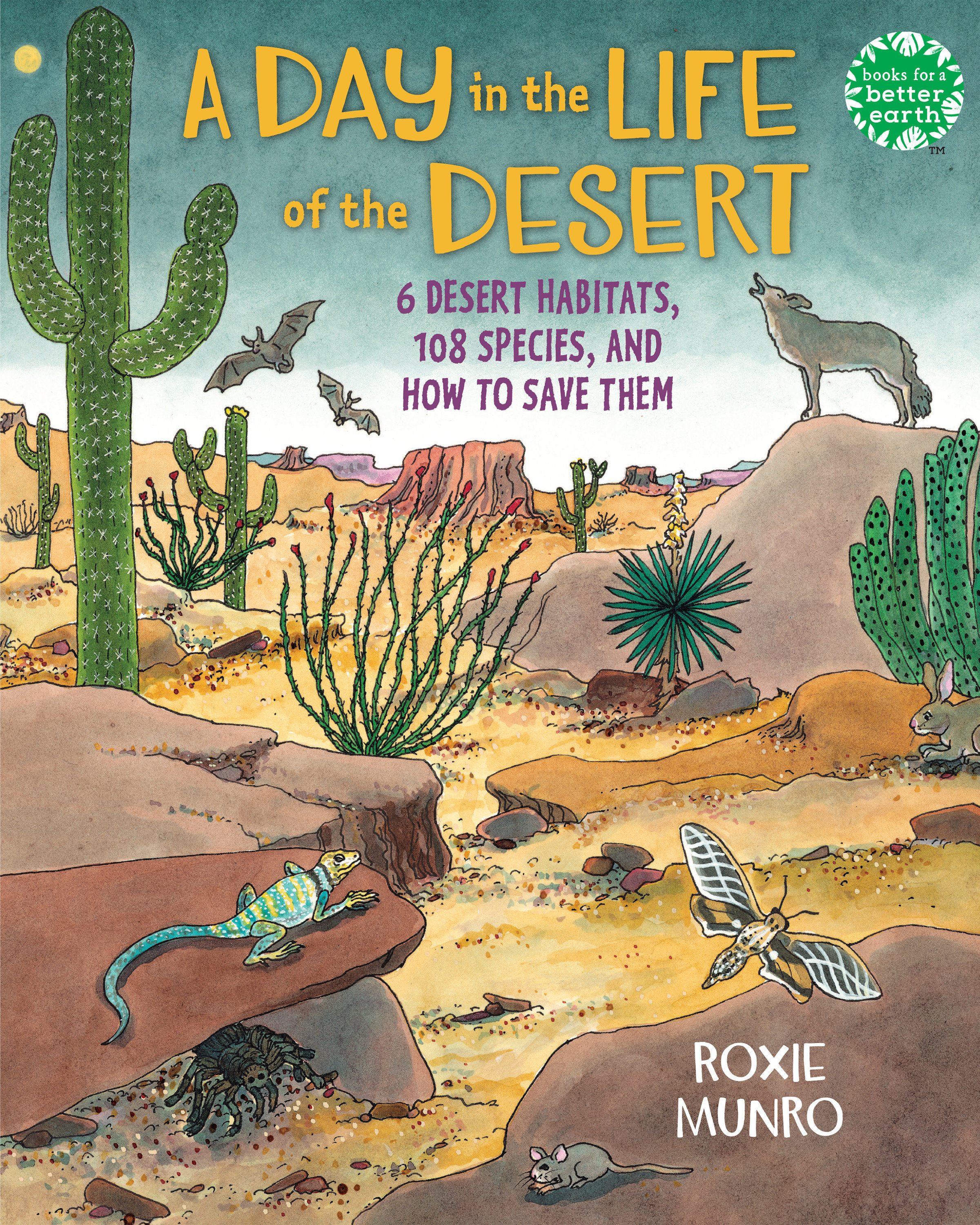 A Day In The Life Of The Desert (Hardcover Book)