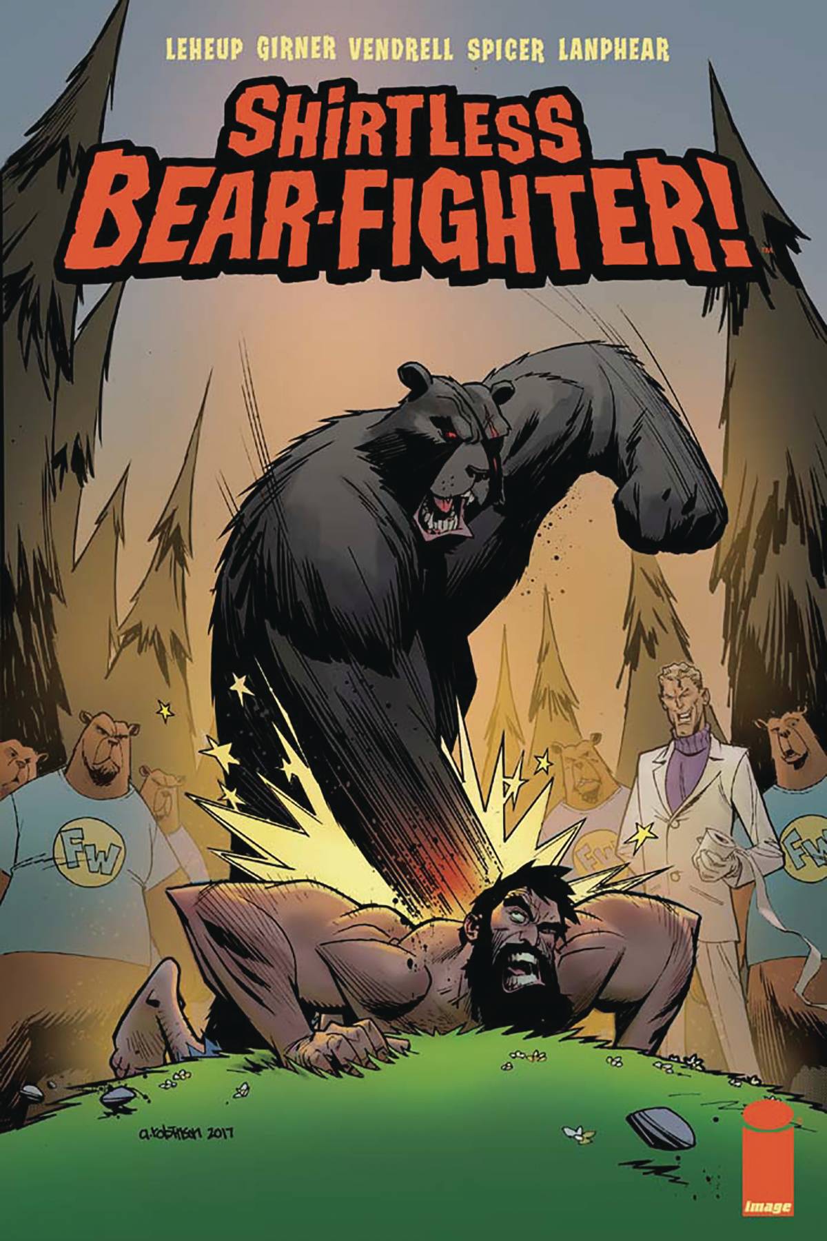 Shirtless Bear-Fighter #3 Cover A Robinson