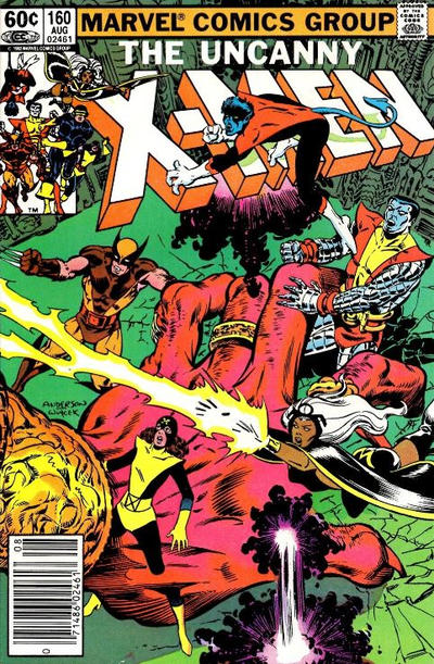 The Uncanny X-Men #160 [Newsstand] - Vg-