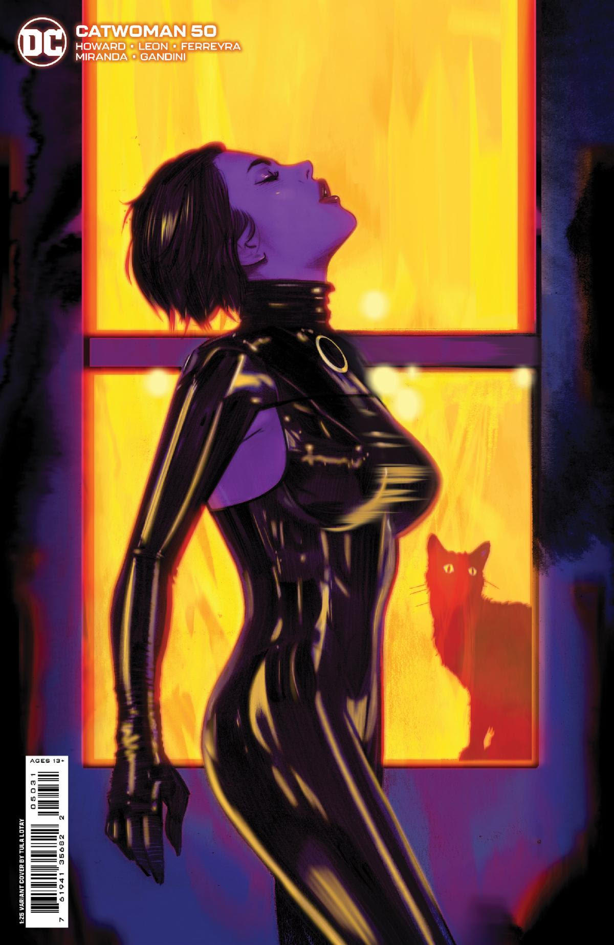 Catwoman #50 Cover E 1 For 25 Incentive Tula Lotay Card Stock Variant (2018)