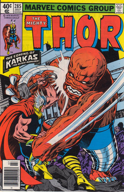 Thor #285 [Newsstand] - Fn 6.0