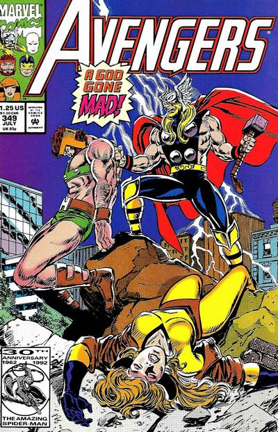The Avengers #349 [Newsstand]-Very Good (3.5 – 5)