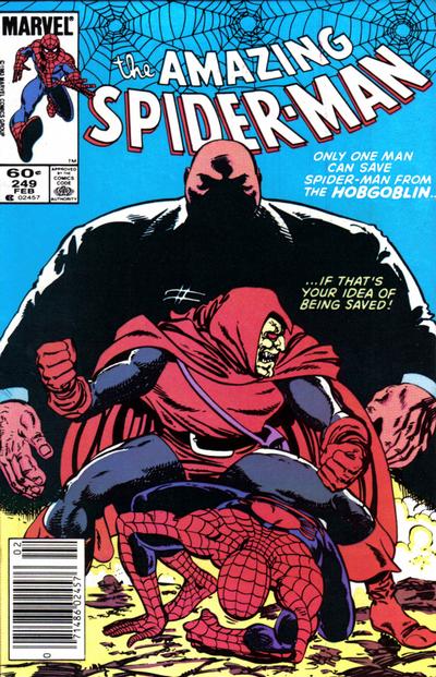 The Amazing Spider-Man #249 [Newsstand]-Fine (5.5 – 7)