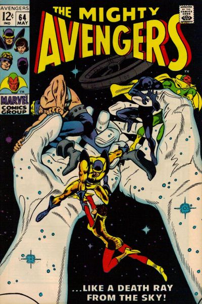 Avengers #64 Above Average/Fine (6 - 7.5)