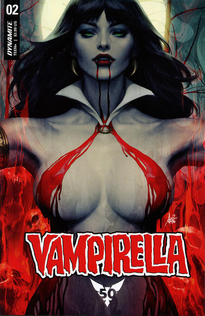 Vampirella #2 [Cover A]-Very Fine (7.5 – 9) Cover Art By Artgerm