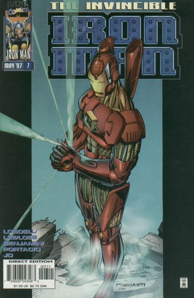 Iron Man #7 [Direct Edition] - Vf 8.0