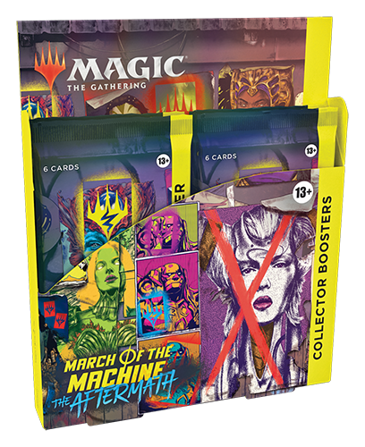 Magic the Gathering TCG: March of the Machine Aftermath Collector Booster Display (12ct)
