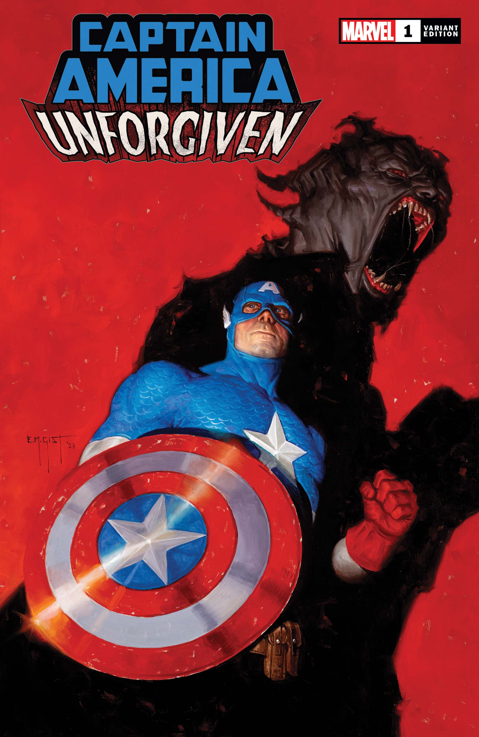 Captain America Unforgiven #1 Gist Variant