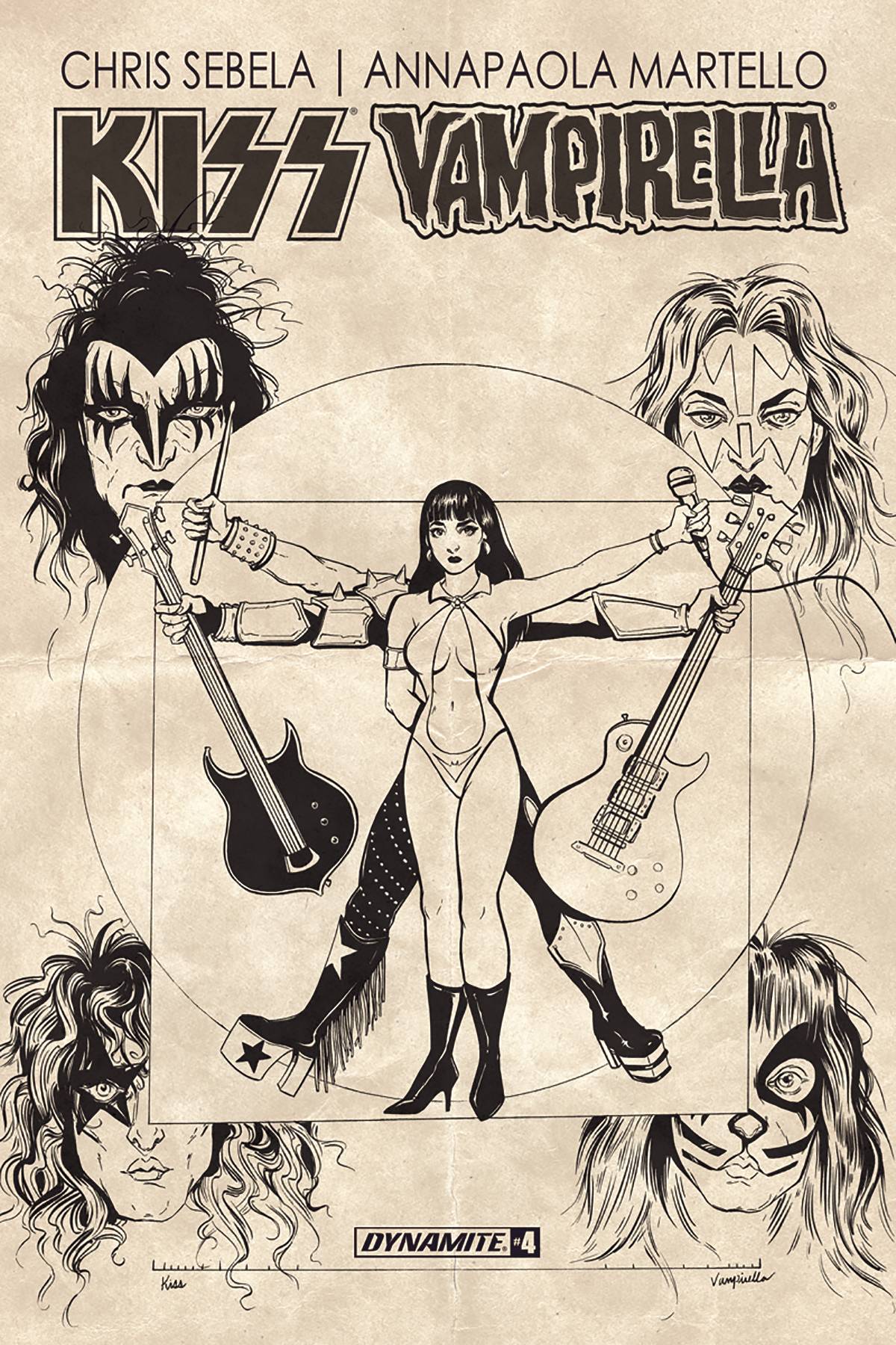 Kiss Vampirella #4 Cover E 10 Copy Idhe Incentive